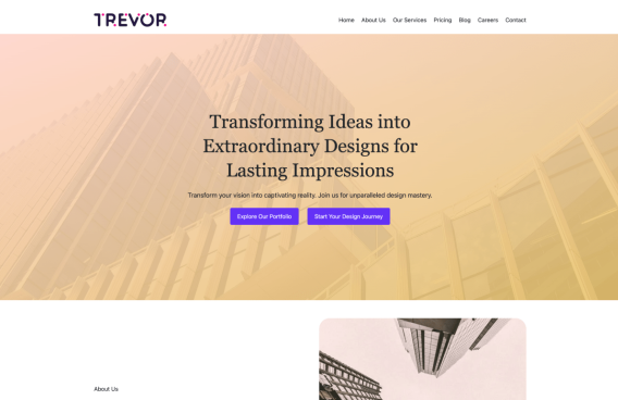 Trevor WordPress Theme